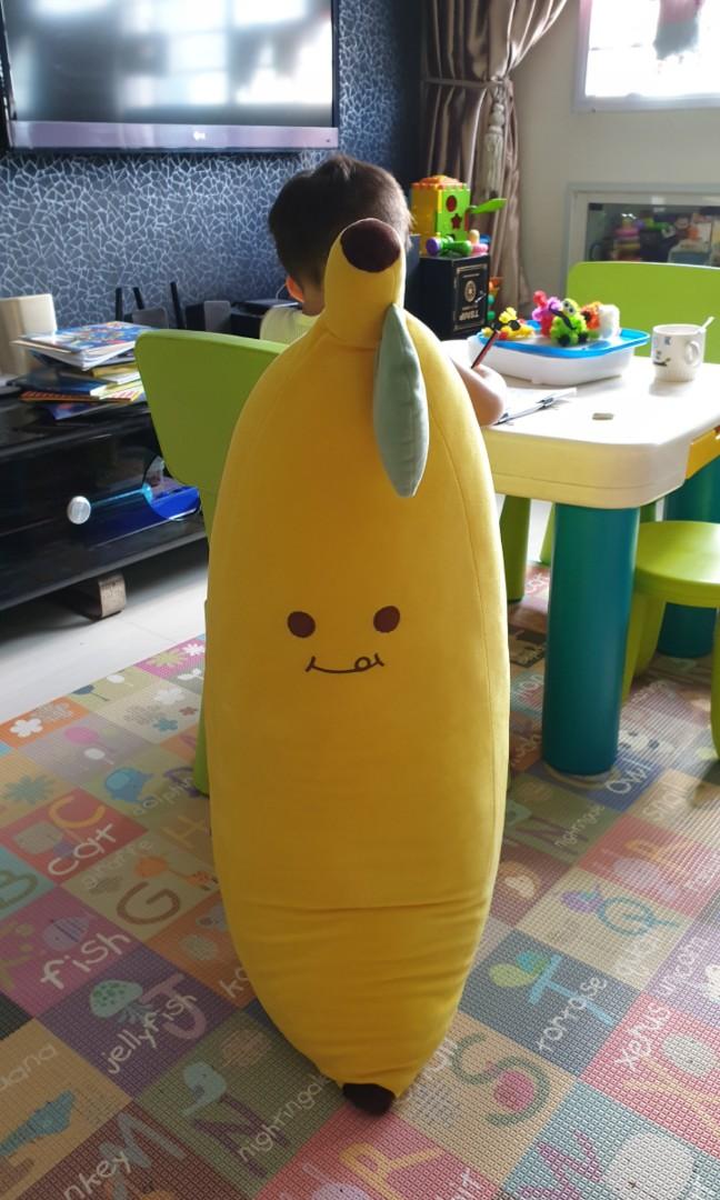 giant banana plush toy