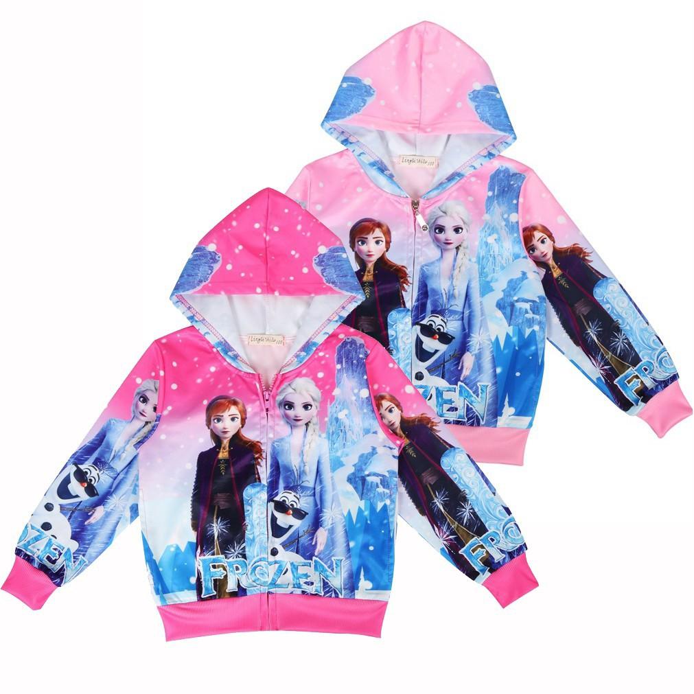 Girls frozen jacket on sale