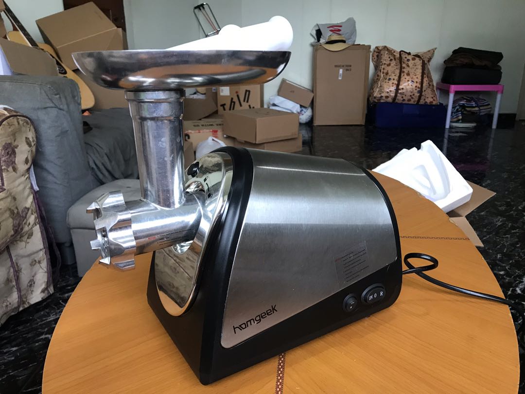 Homgeek Electric Meat Grinder, TV & Home Appliances, Kitchen Appliances