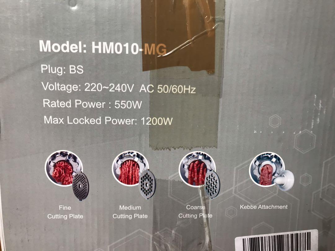 Homgeek Electric Meat Grinder, TV & Home Appliances, Kitchen Appliances