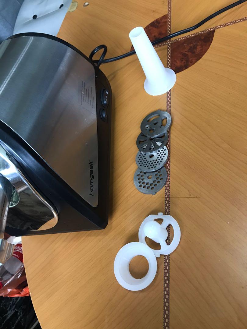 Homgeek Electric Meat Grinder, TV & Home Appliances, Kitchen Appliances