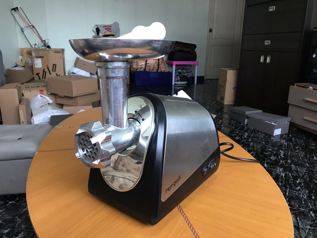 Homgeek Electric Meat Grinder, TV & Home Appliances, Kitchen Appliances