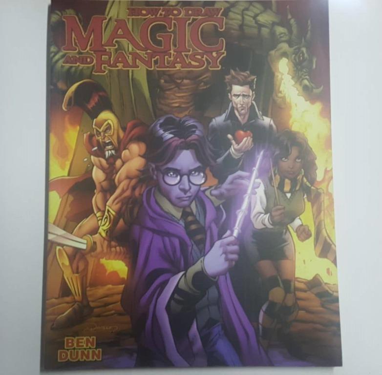 How To Draw Magic Fantasy Art Tutorial Book Books Stationery