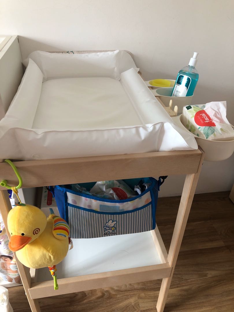 Ikea changing table bundle set, Babies & Kids, Bathing & Changing