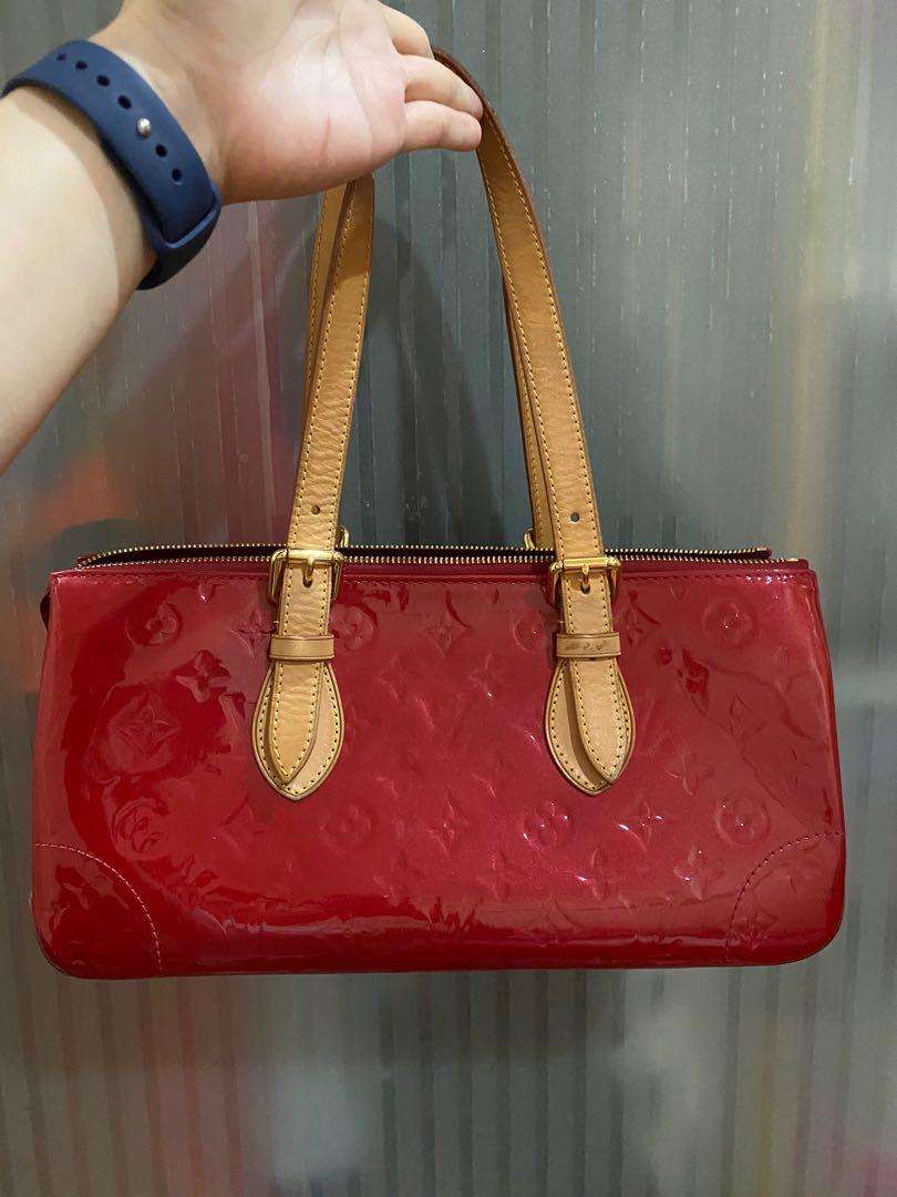 Louis Vuitton Vintage - Vernis Rosewood Bag - Red - Vernis Leather