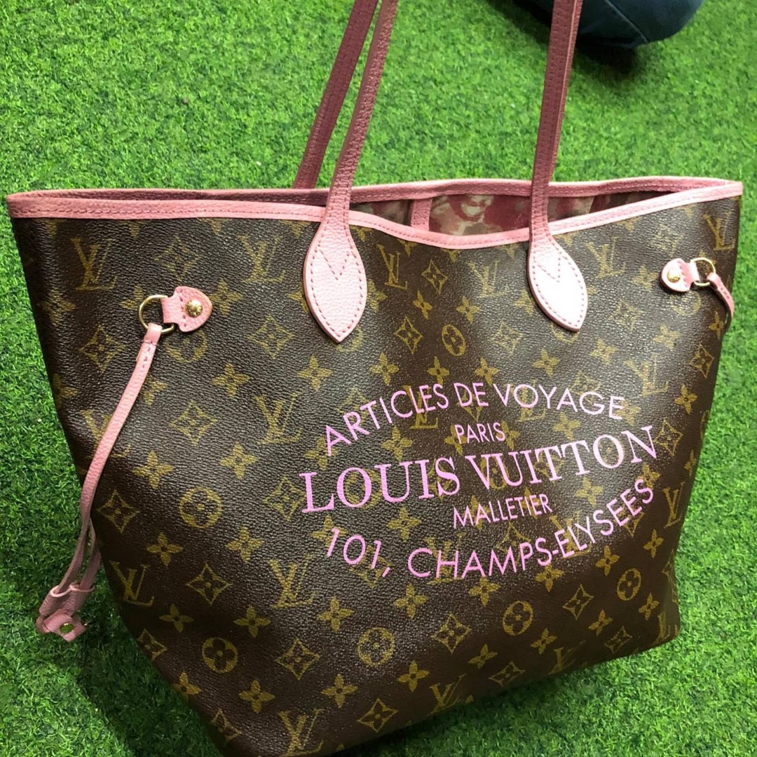 Louis Vuitton Limited Edition Champs-Élysées Monogram Neverfull GM