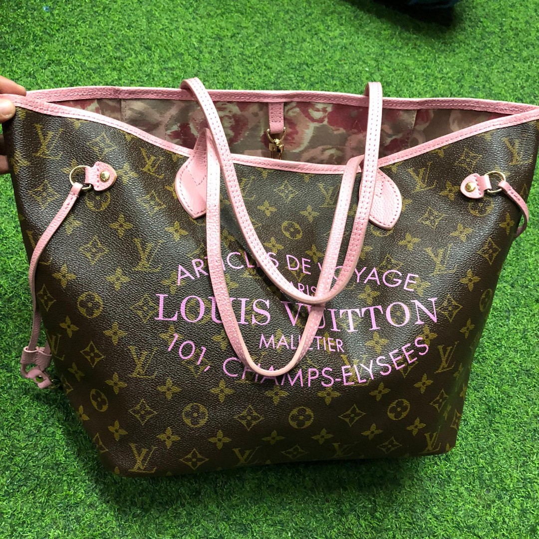 Lv neverfull Limited Edition, Luxury, Bags & Wallets on Carousell