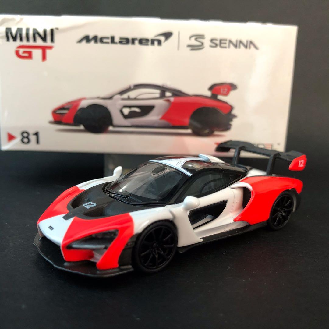 新品未開封！MINI GT McLaren Senna 赤 青 セット 新品未開封！MINI GT McLaren Senna 赤 青 セット MINI GT 1/64