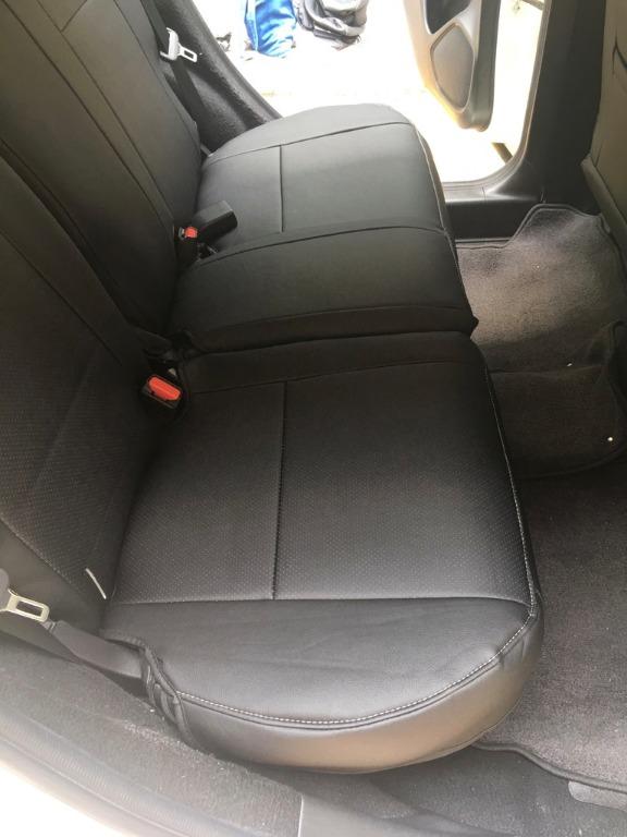 New Honda Fit leather seat cover, Car Accessories, Accessories on Carousell
