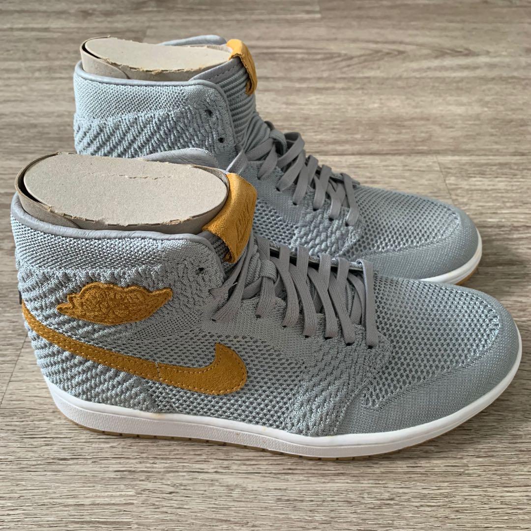Air jordan 1 flyknit sizing on sale