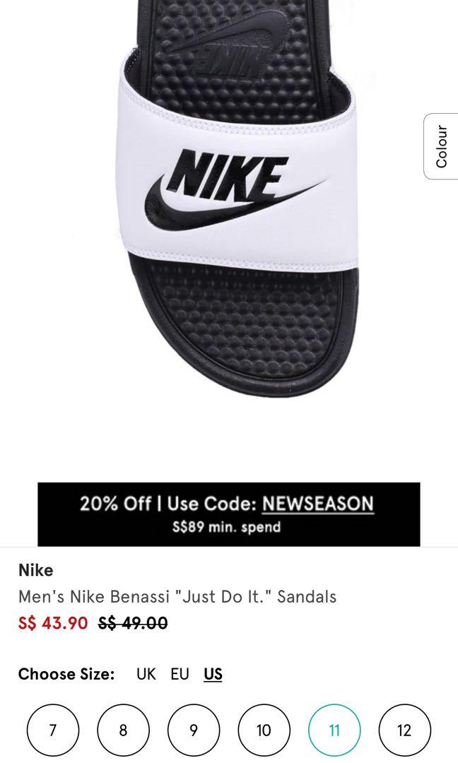 mens nike slides near me