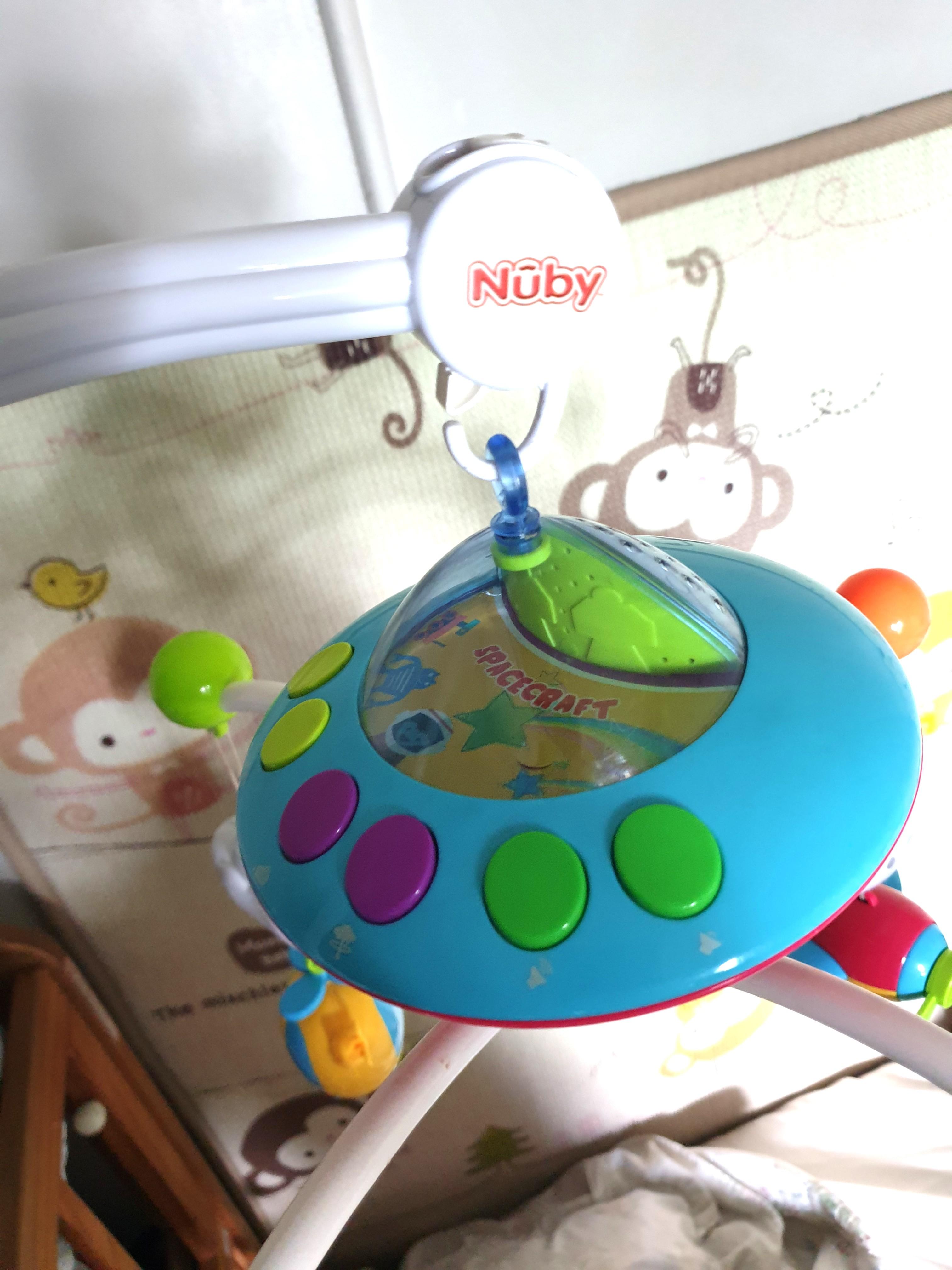 NUBY MUSICAL COT MOBILE, Babies & Kids, Baby Nursery & Kids Furniture