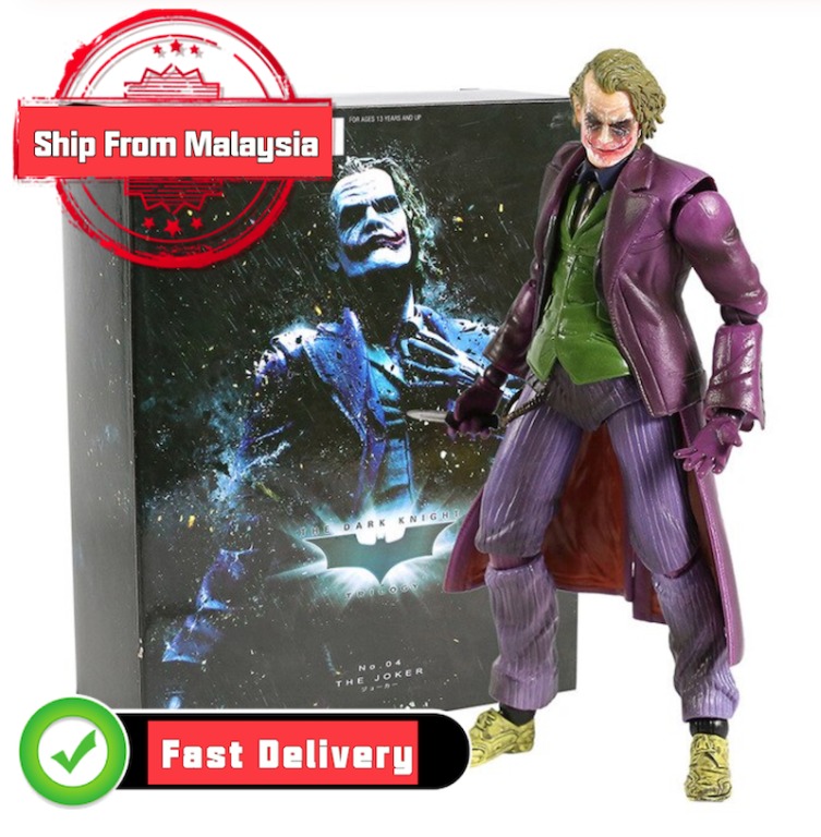 Play Arts Kai Batman The Dark Knight The Joker Action Figure