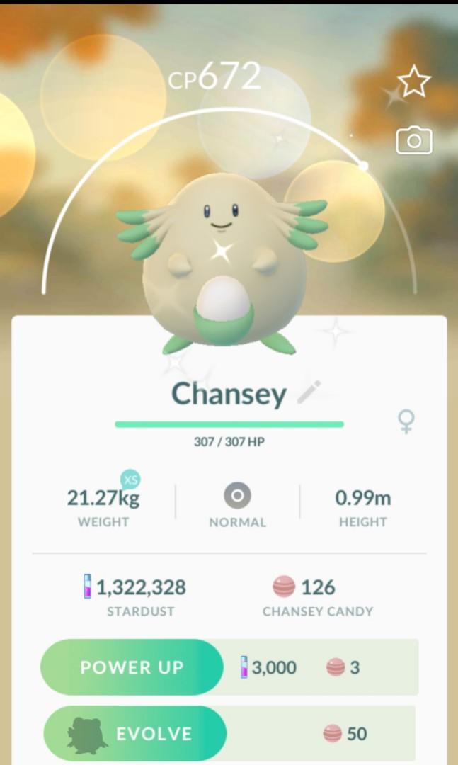 Pokemon Go Shiny Chansey Toys Games Video Gaming Others On Carousell