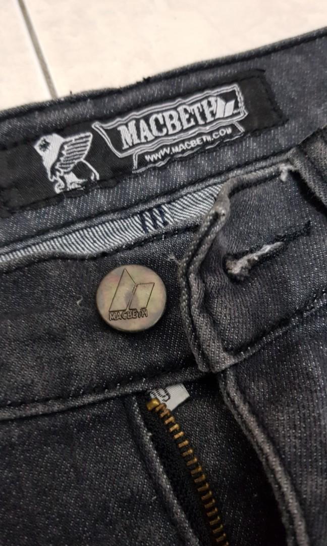 PREMIUM macbeth celana jeans slimfit 