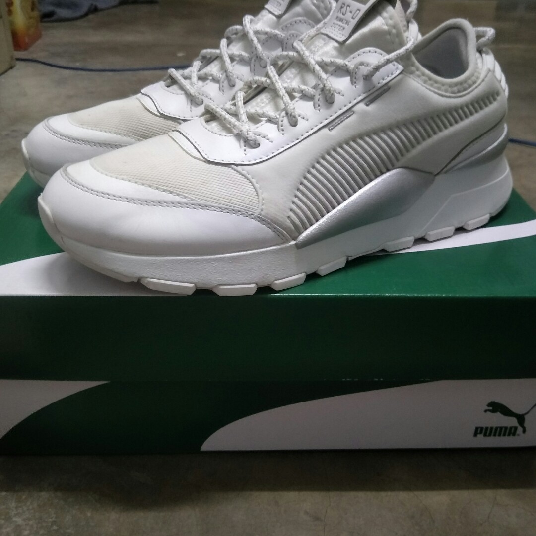 Puma rs discount trophy white