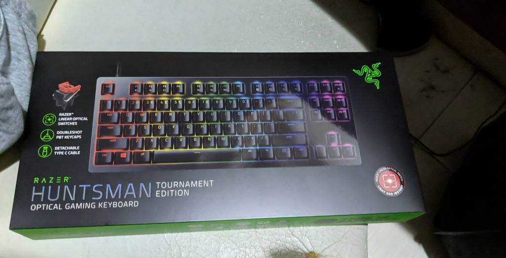 Razer Huntsman Tournament Edition Optomechanical Switches Electronics Computer Parts Accessories On Carousell