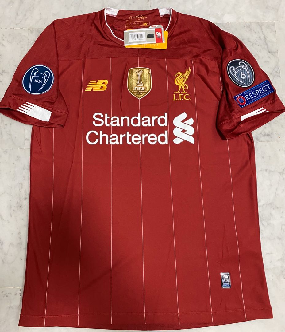 Liverpool jersey patches sales