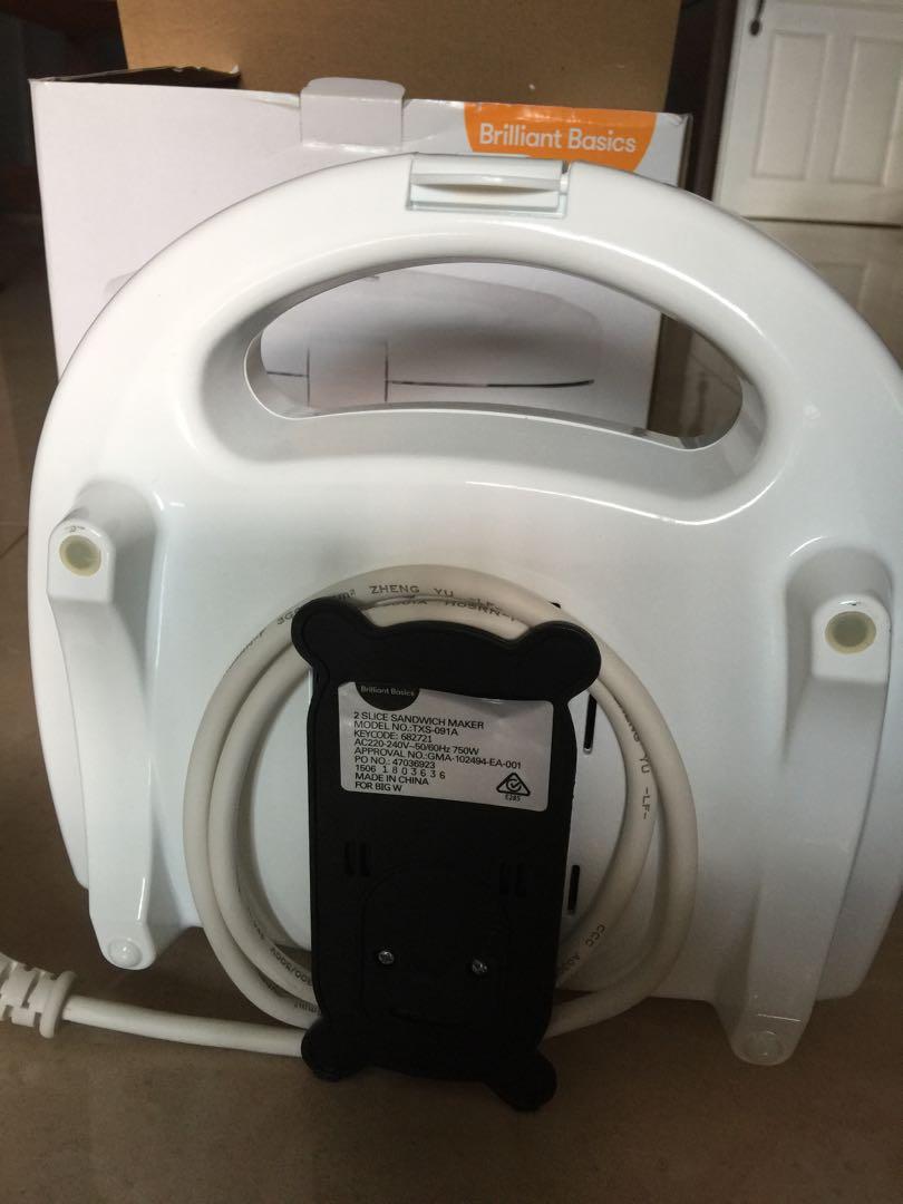 Sandwich MakerBrilliant Basics, TV & Home Appliances, Kitchen