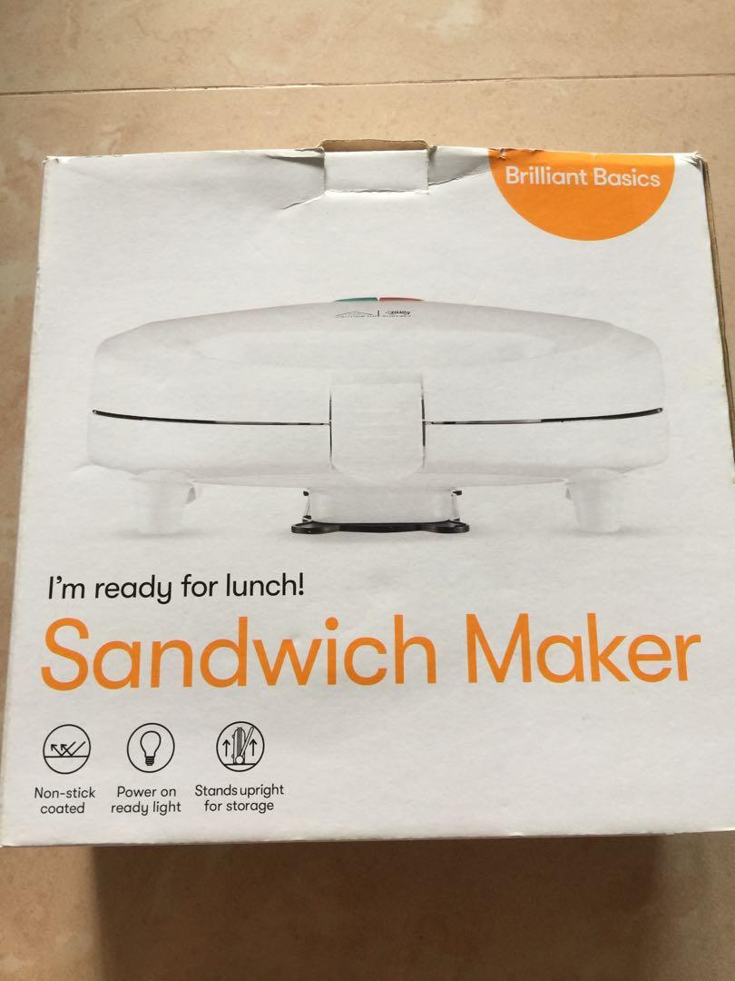 Sandwich MakerBrilliant Basics, TV & Home Appliances, Kitchen