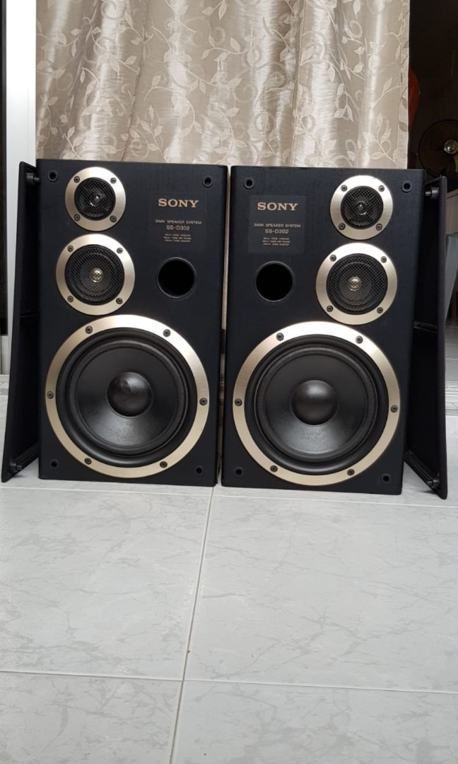 sony 3way speaker SS-D302, Audio 