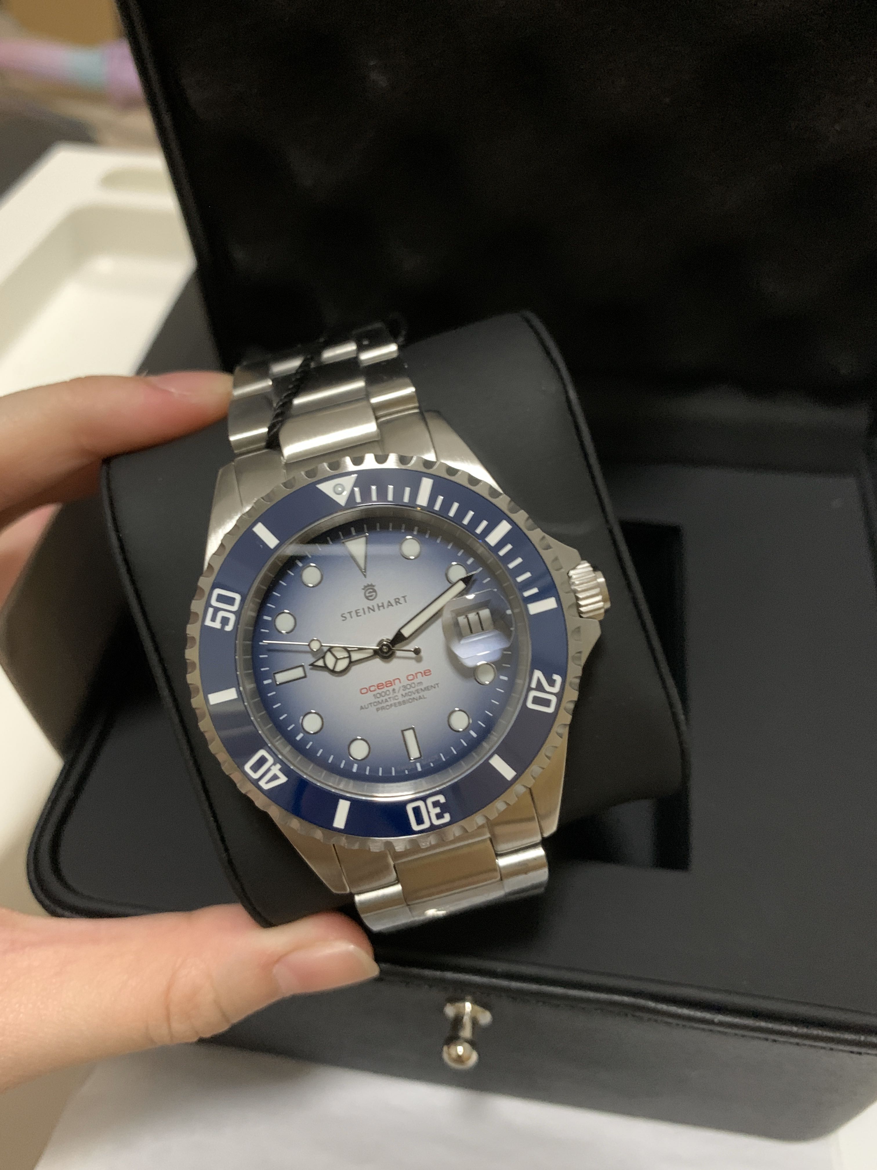 Steinhart ocean one hotsell premium blue ceramic