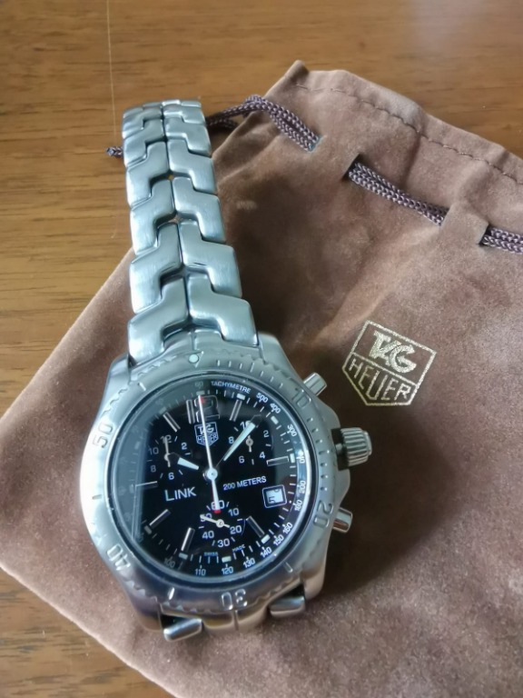 TAG HEUER Link Jason Bourne Chronograph Quartz Luxury Watches on