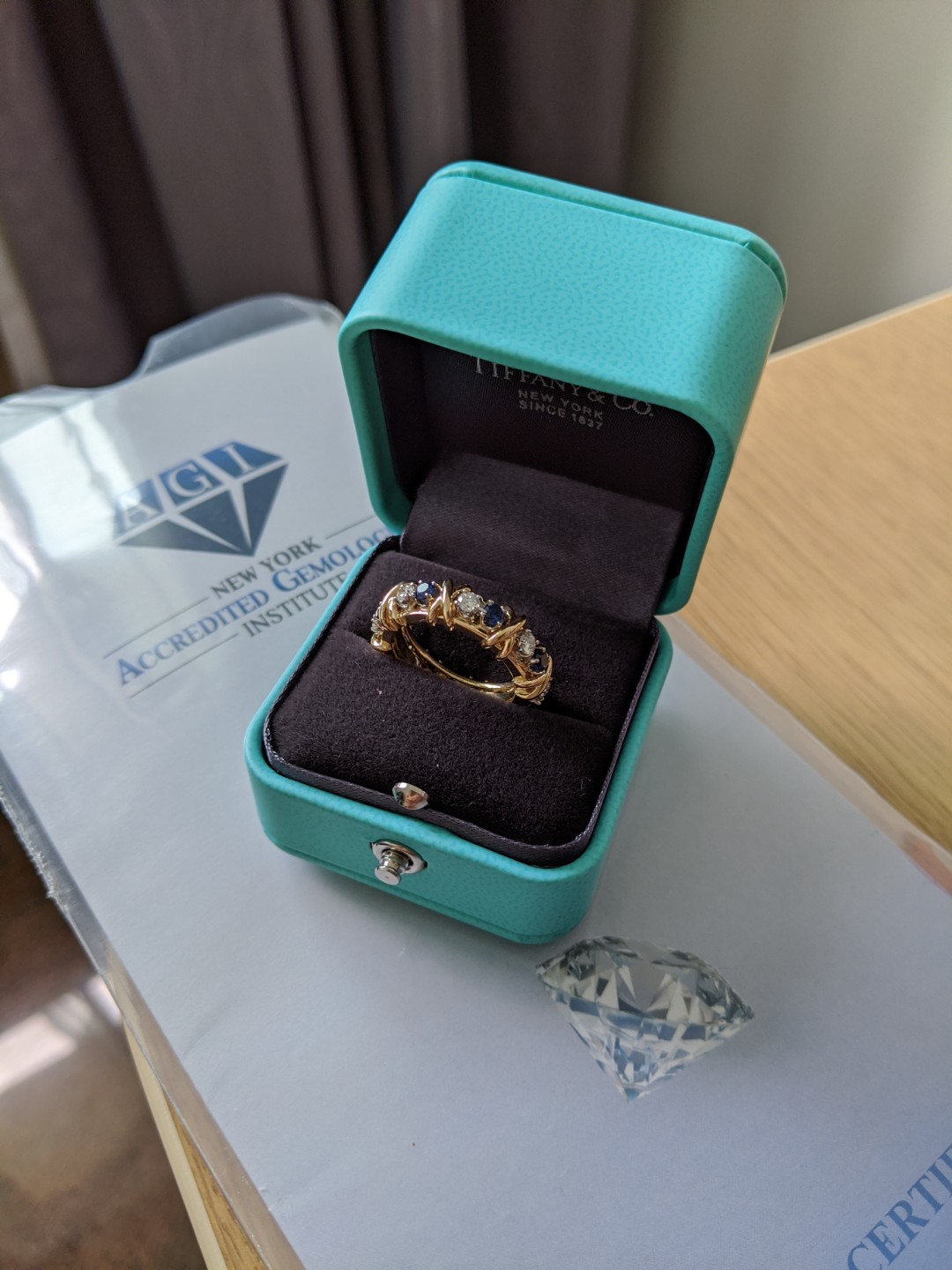 Tiffany & Co. Schlumberger Sixteen Stone Diamond Ring – Chicago Pawners &  Jewelers