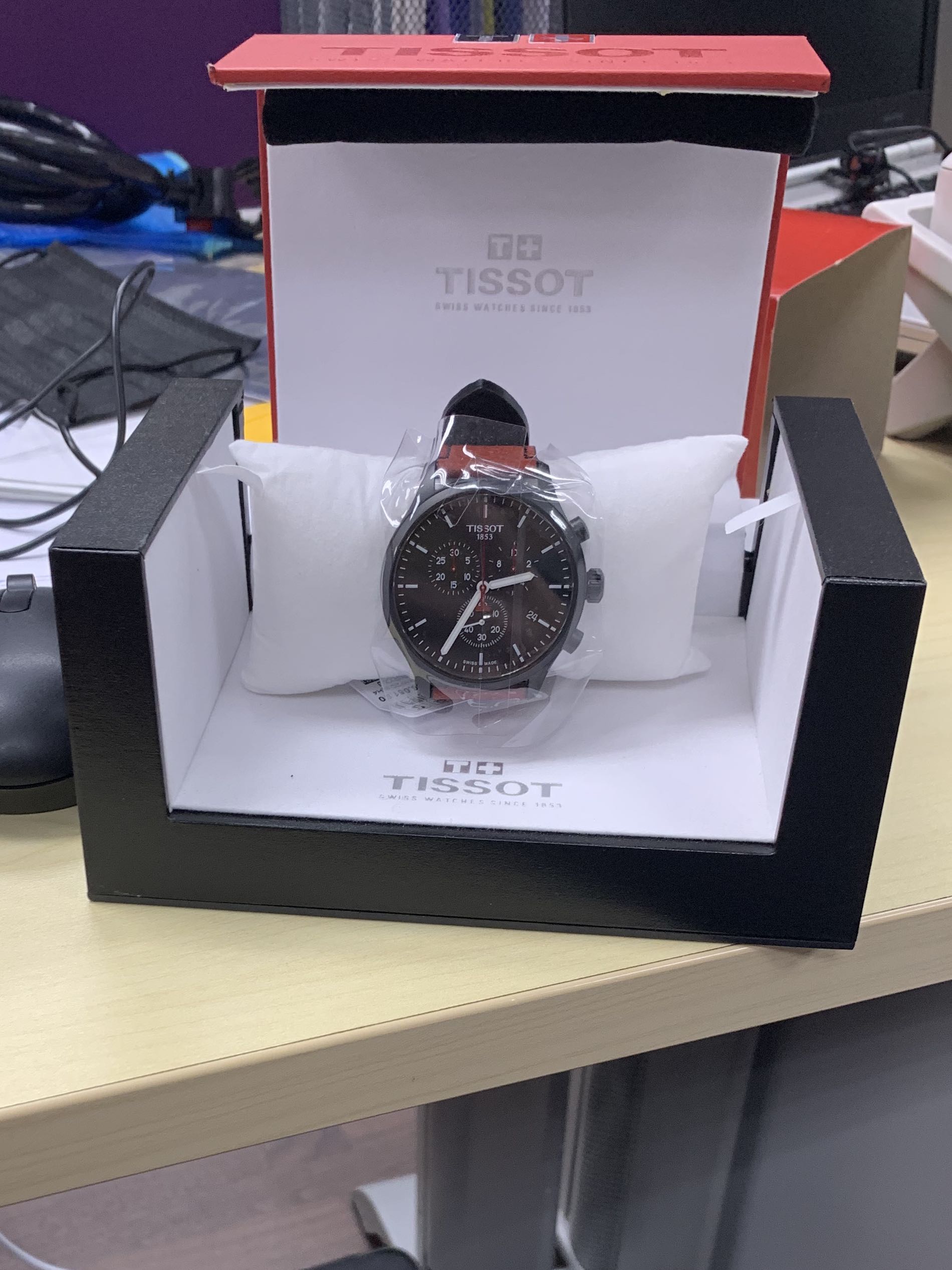 Tissot chrono clearance xl fiba