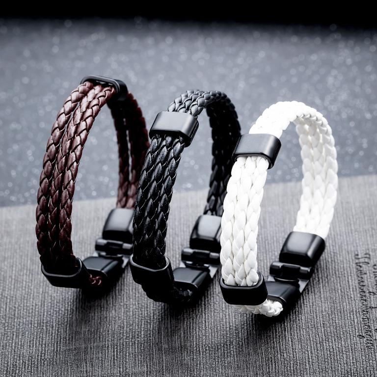 Mens gunmetal nomination bracelet hotsell
