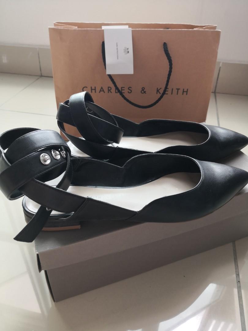 ankle strap flat shoes uk