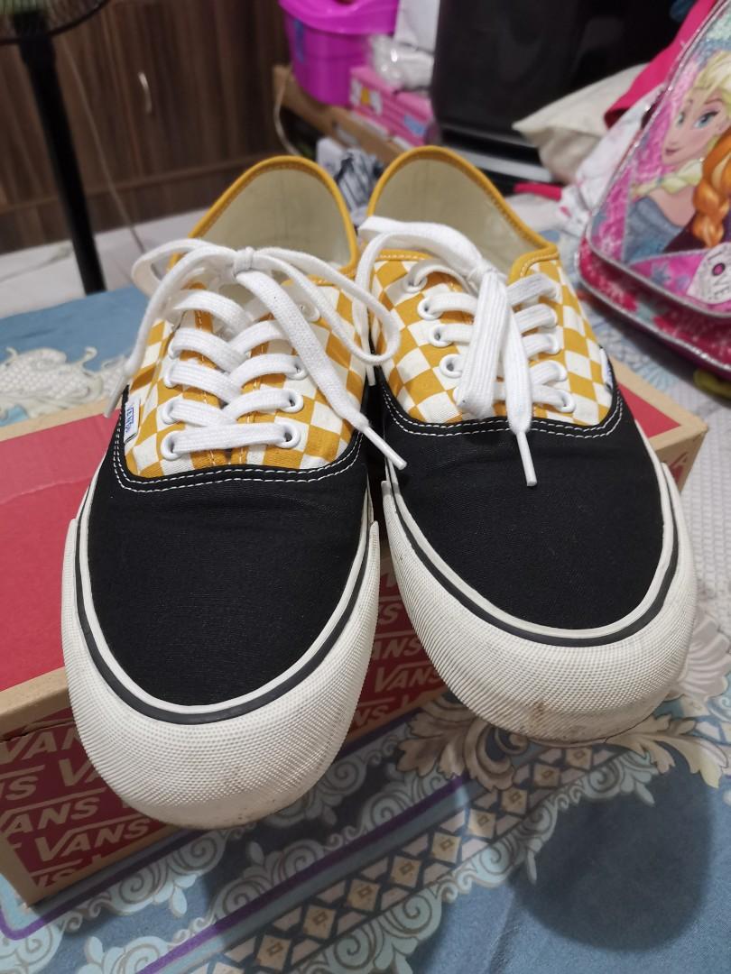 Vans authentic sunflower cheap