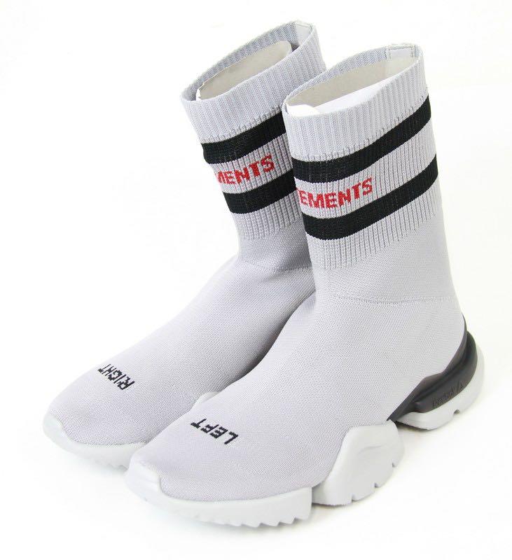 vetements reebok sock runner sizing