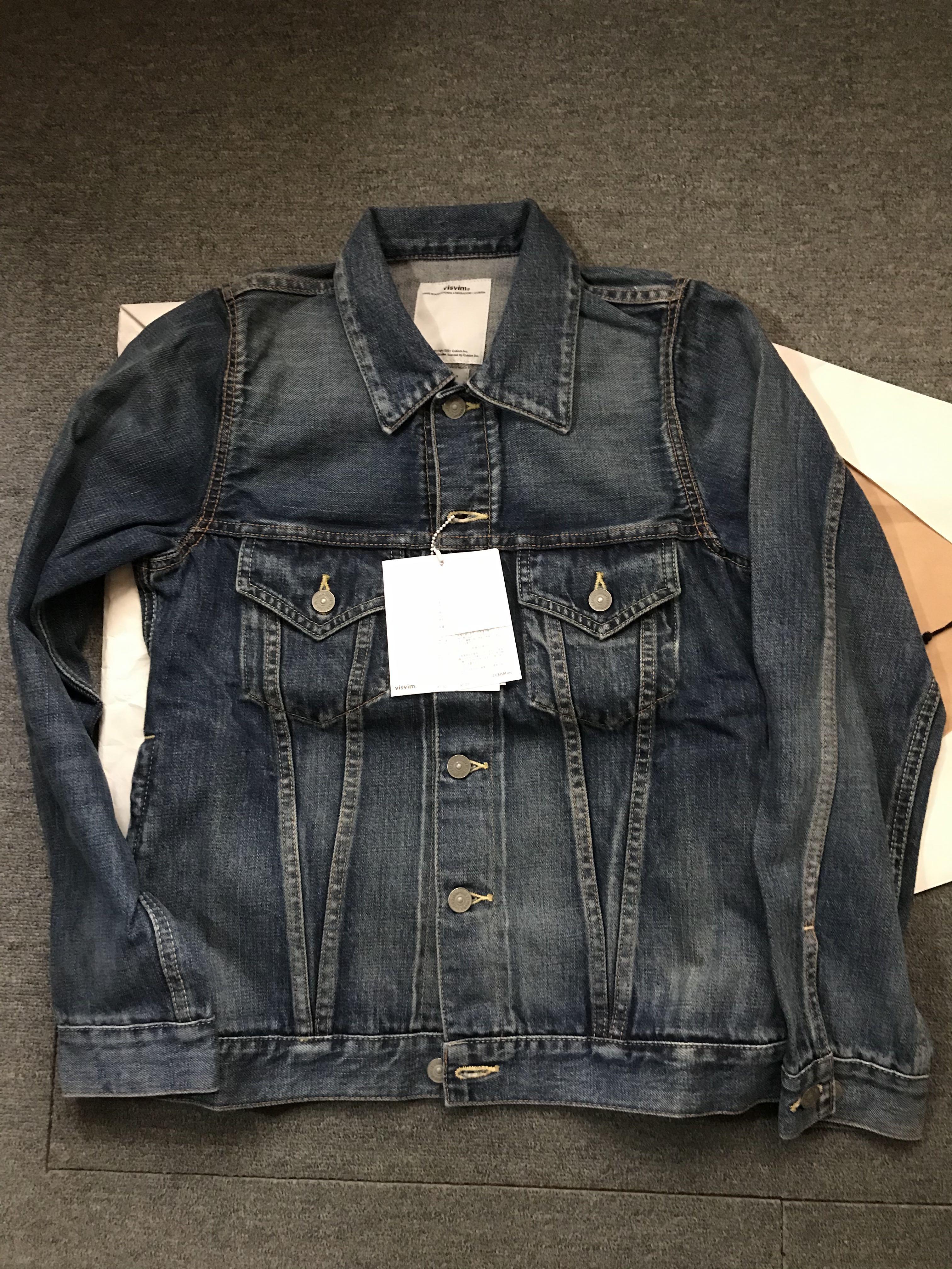 Visvim SS 103 JKT Damaged, 男裝, 外套及戶外衣服- Carousell