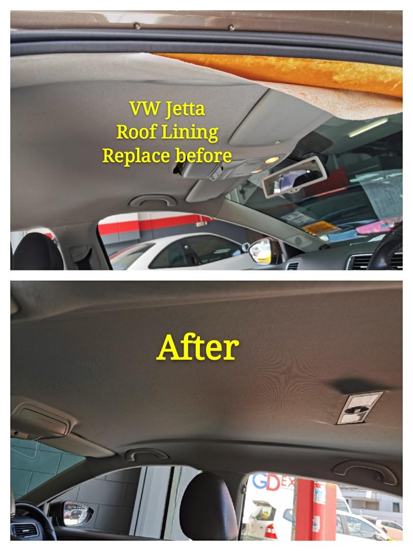 VW Jetta Roof Lininh, Auto Accessories on Carousell
