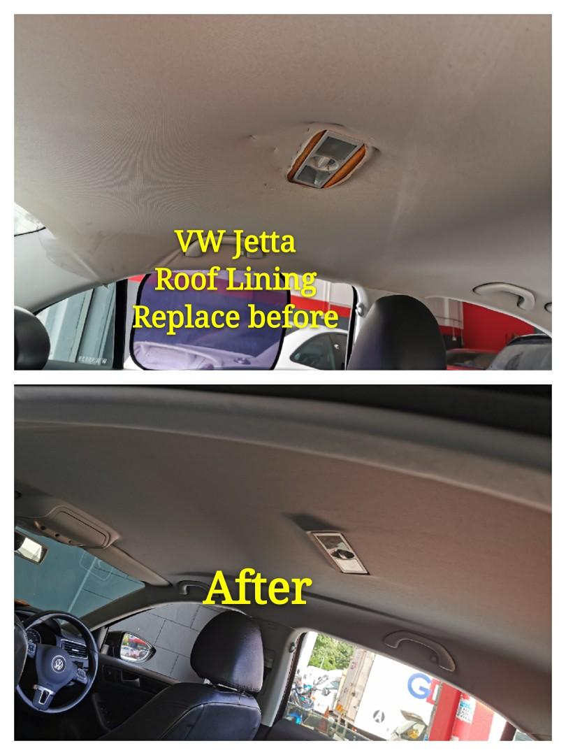 VW Jetta Roof Lininh, Auto Accessories on Carousell