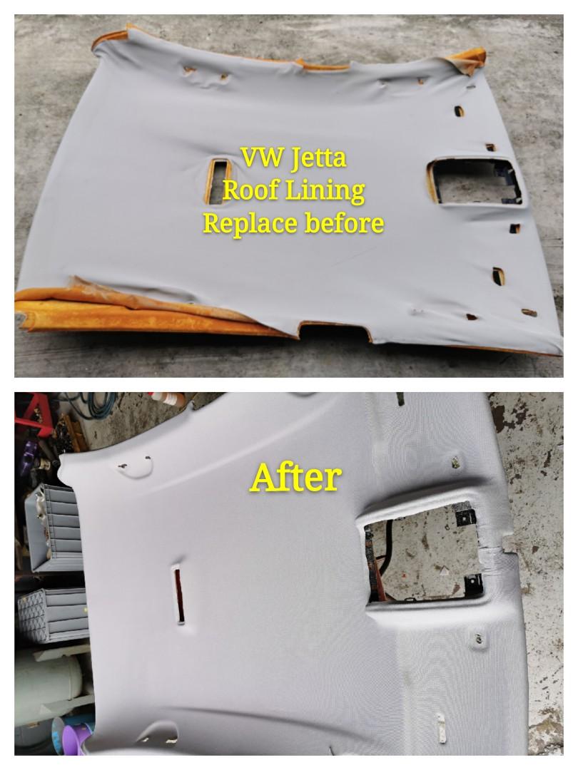 VW Jetta Roof Lininh, Auto Accessories on Carousell