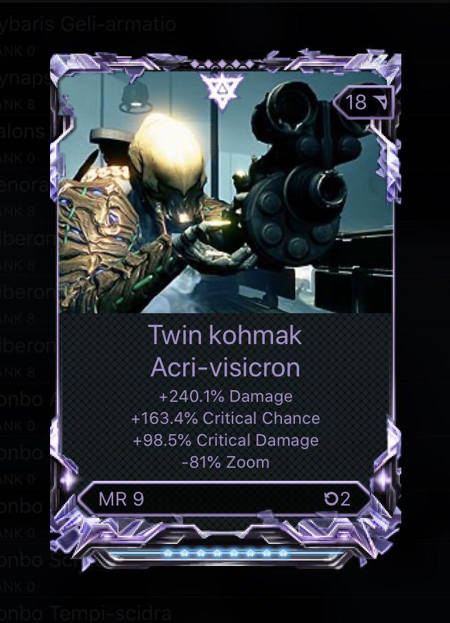 Warframe Account Mr21 God-tier Rivens Read description, Video Gaming ...