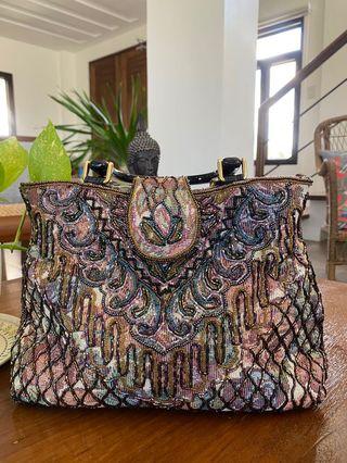 Beautiful Preloved/Used Beaded Vintage Handbag