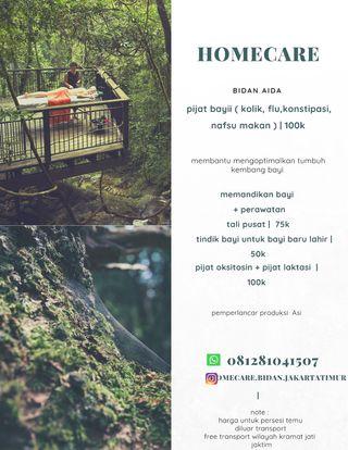 Homecare ibu dan bayi jakarta timur