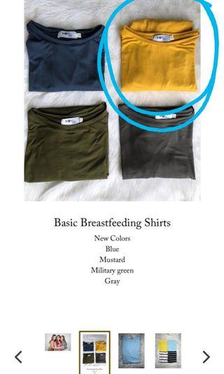 Breastfeeding shirt