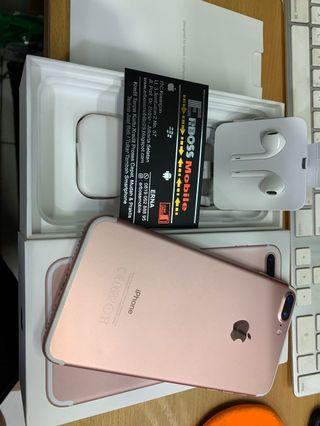Iphone 7 plus 128GB Ex internasional Original Fullset