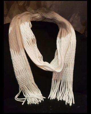 White scarf
