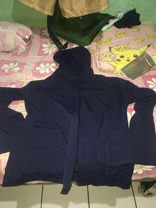 Navy parka jacket
