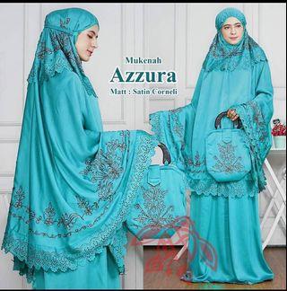 MUKENA AZZURA BORDIR