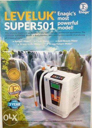 Most Powerful Kangen Water Ionizer Machine Leveluk Super501 Enagic JPN