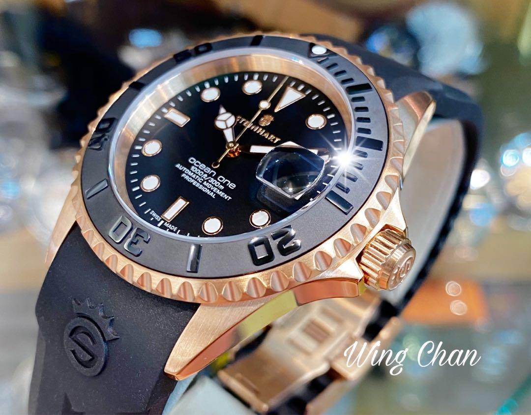 Steinhart ocean one pink gold 42 store