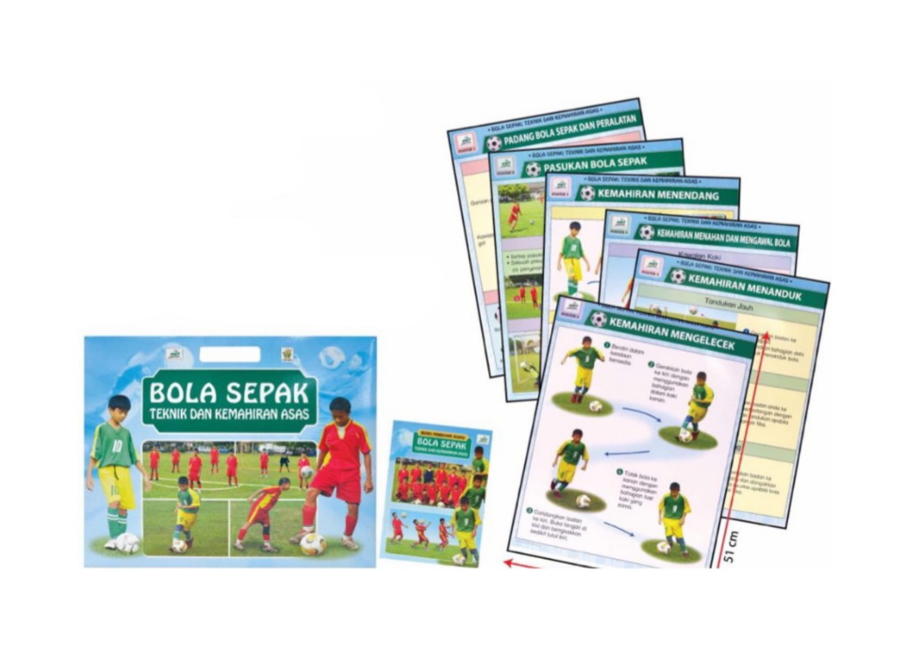 A Carta Teknik Dan Kemahiran Asas Bola Sepak Bm Everything Else Others On Carousell