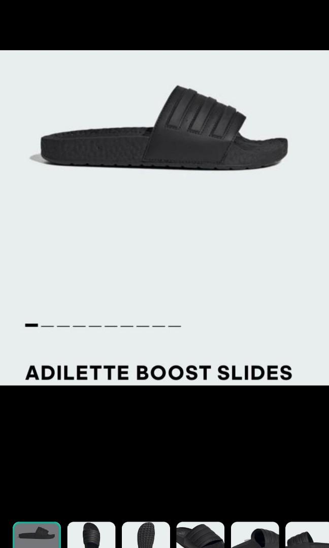 adidas slides triple black
