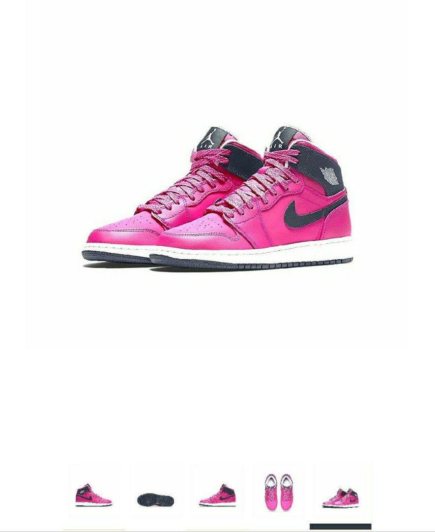 jordan hot pink